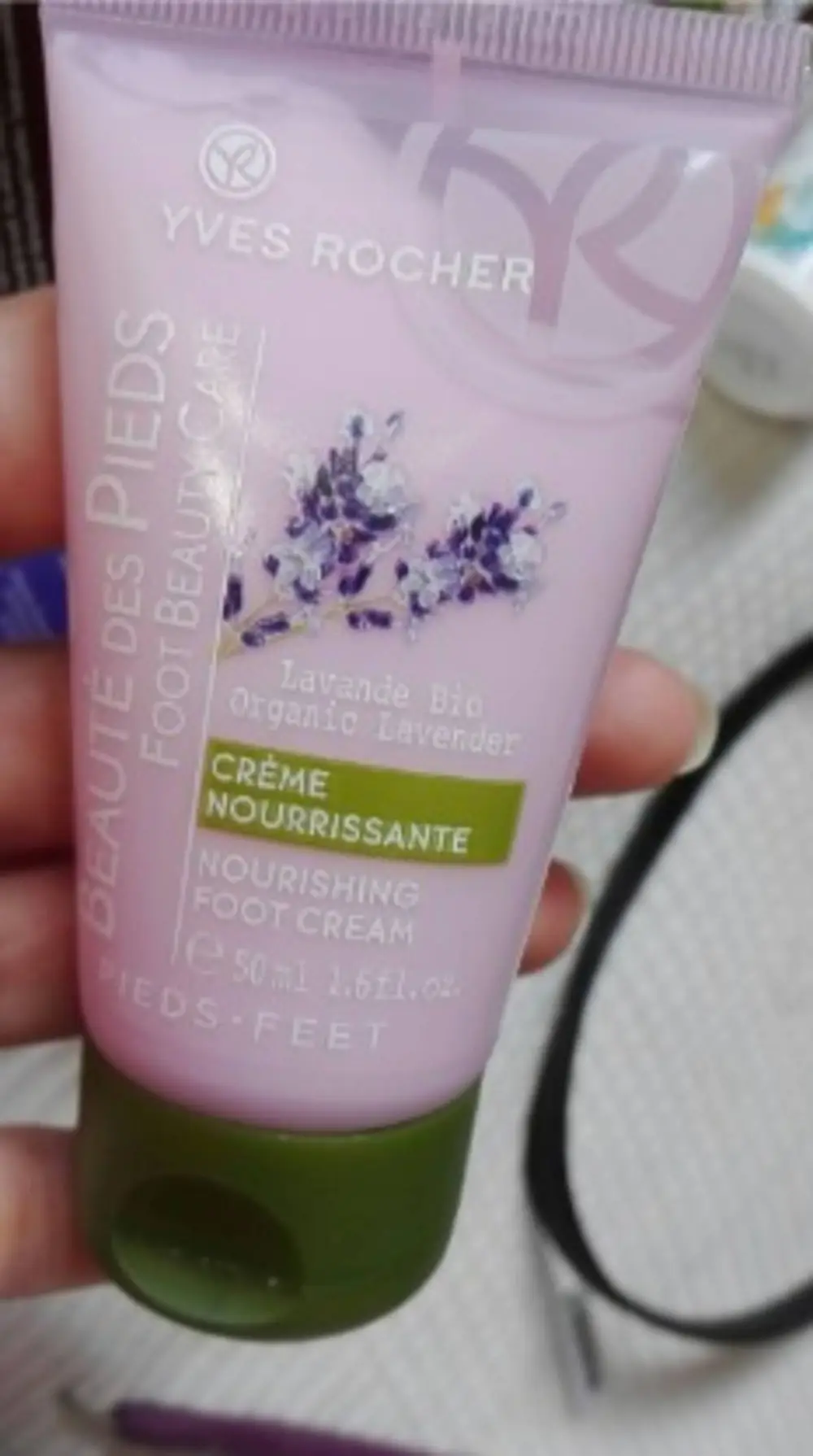 YVES ROCHER - Beauté des Pieds - Crème nourrissante lavande bio