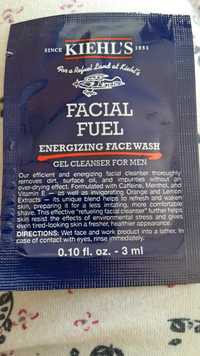 KIEHL'S - Facial fuel - Gel cleanser for men