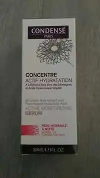 CONDENSÉ - Concentre - Actif hydratation, sérum