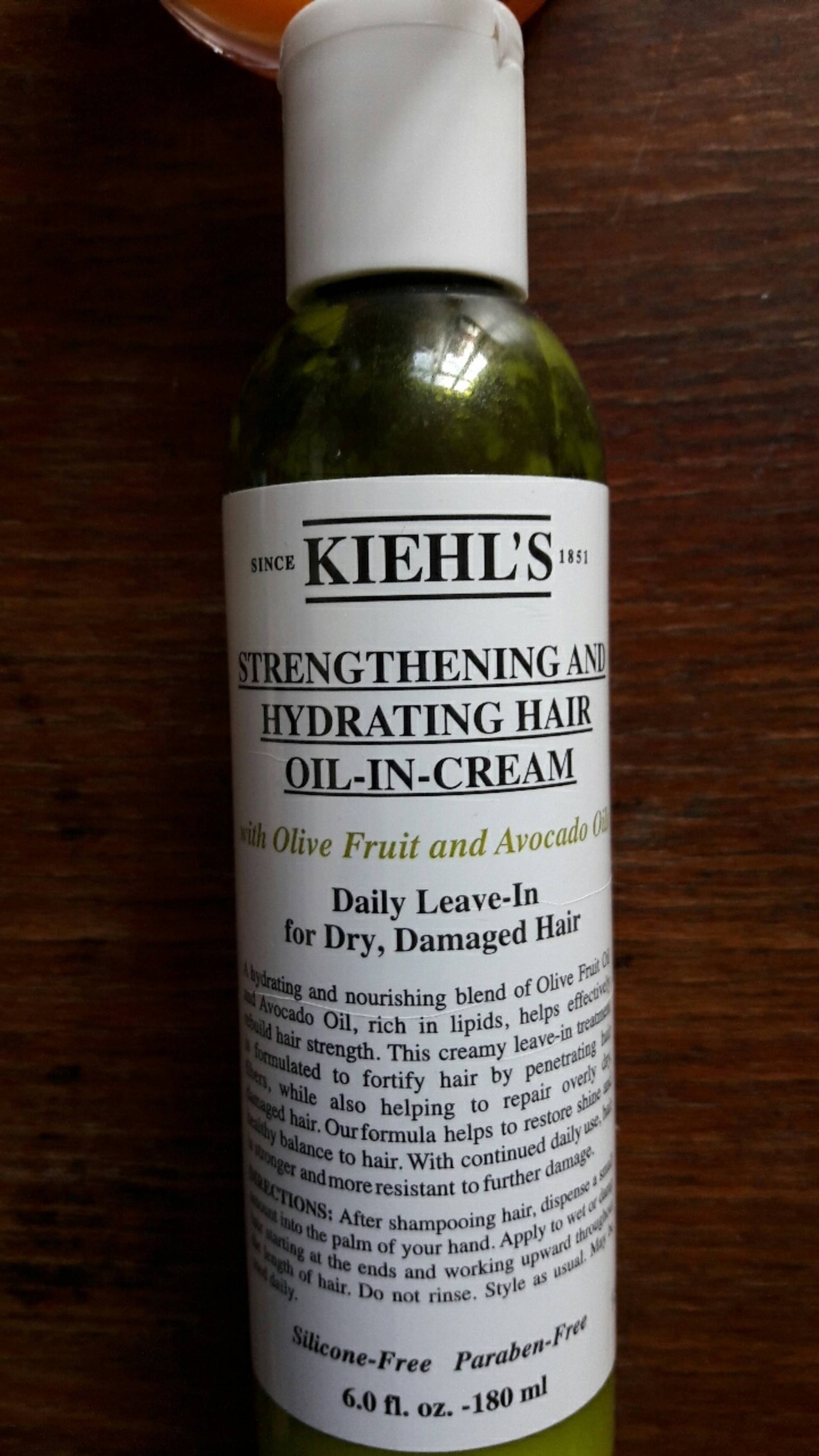 KIEHL'S - Strengthening and hydrating hair oil-in-cream