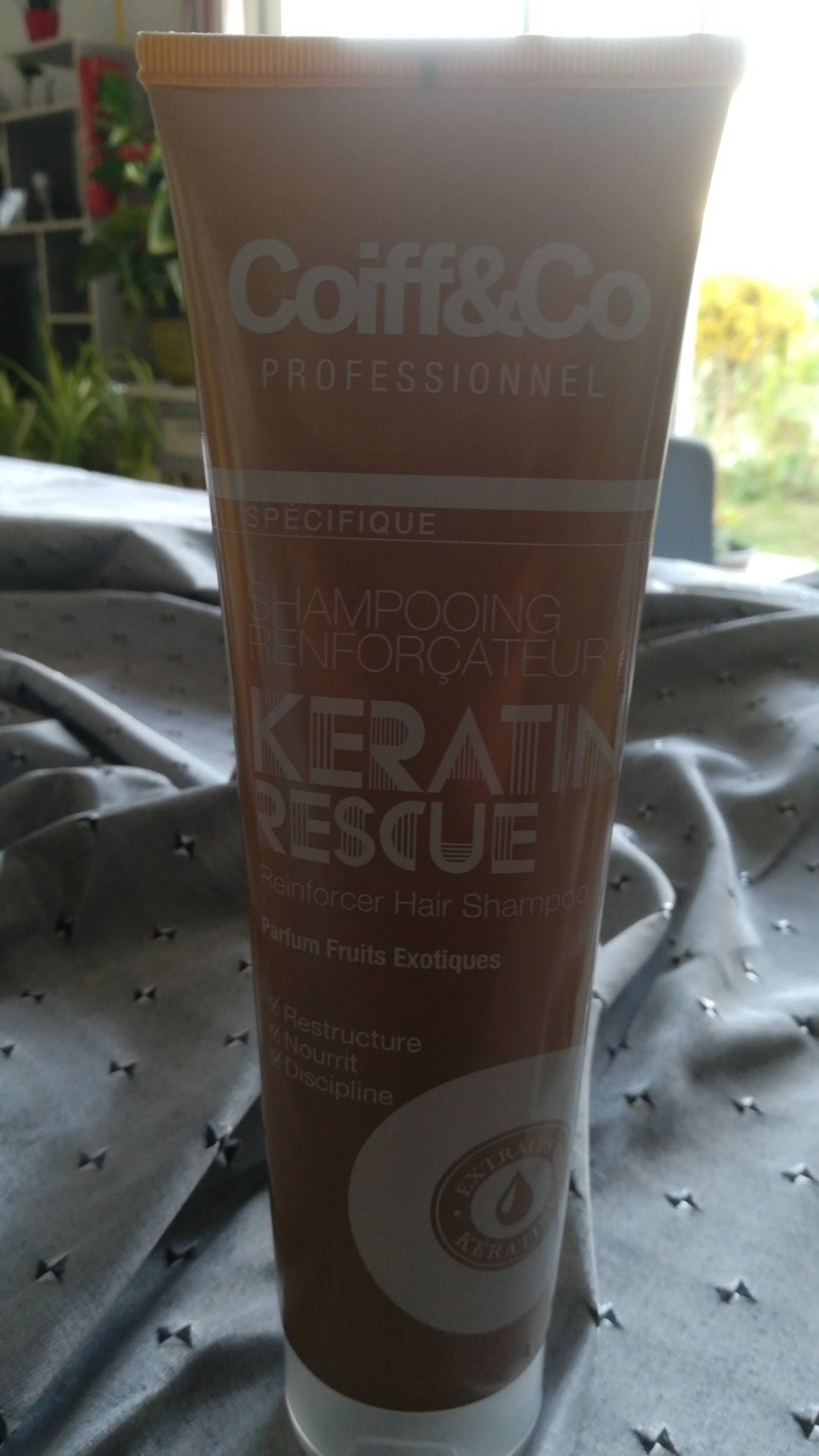 COIFF&CO PROFESSIONNEL - Keratin rescue - Shampooing renforçateur