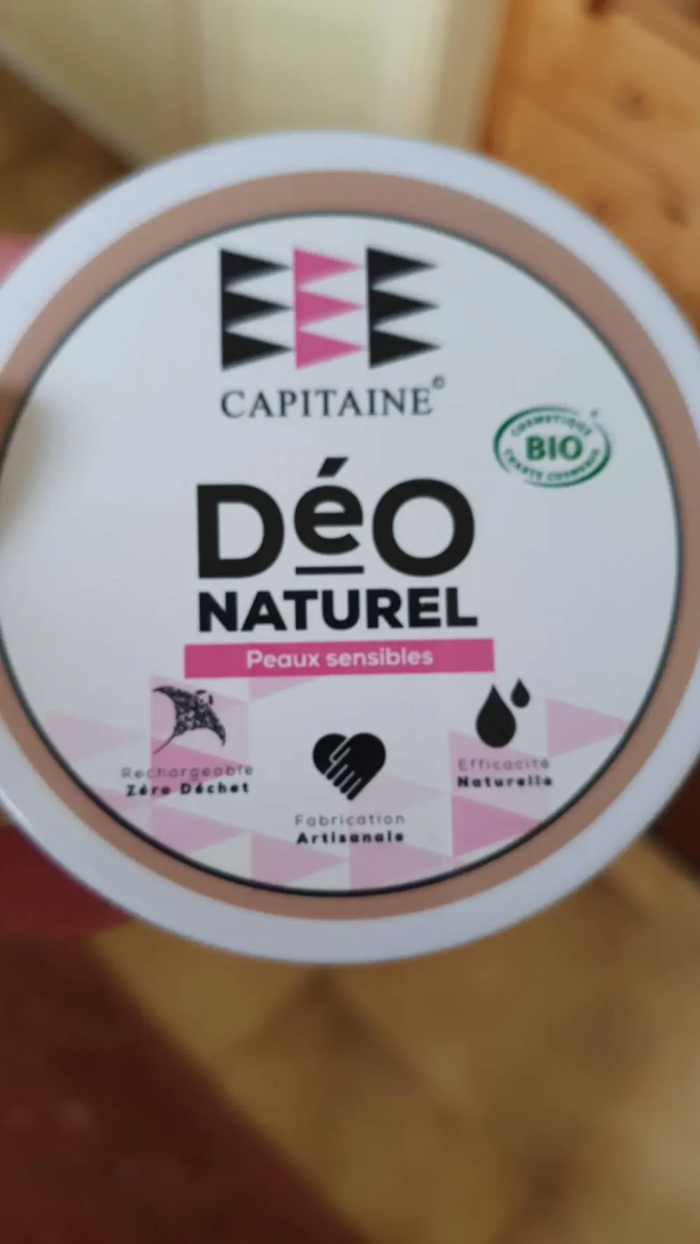 CAPITAINE - Déo Naturel - Peaux sensibles