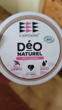 CAPITAINE - Déo Naturel - Peaux sensibles