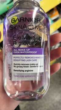 GARNIER - Skinactive - Eye make-up remover 2 in 1