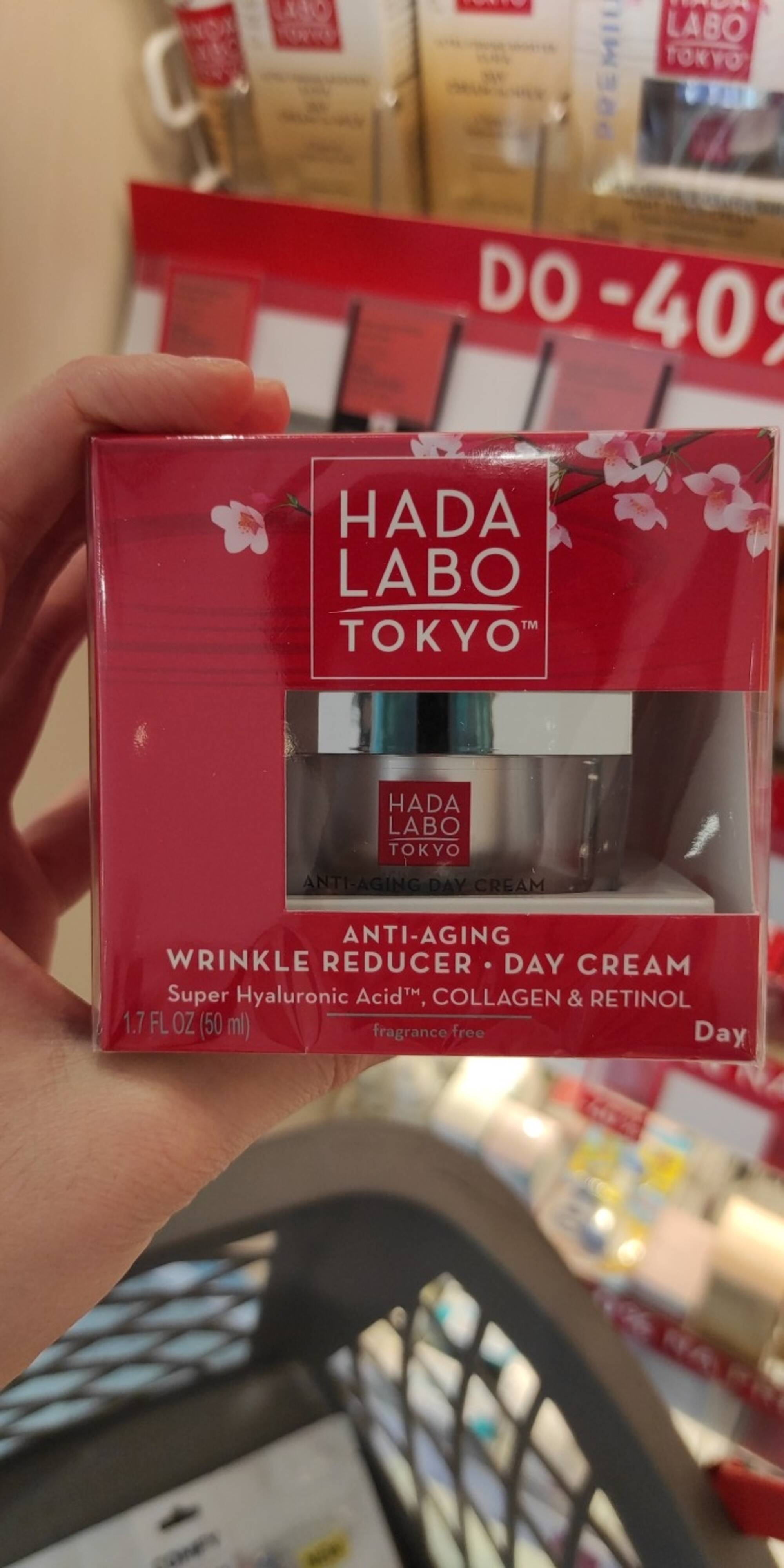 HADA LABO TOKYO - Anti-aging - Wrinkle reducer day cream