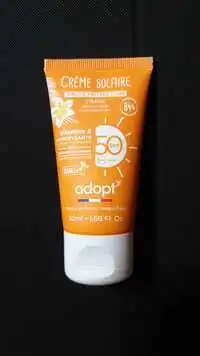 ADOPT' - Crème solaire Haute protection SPF50