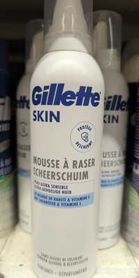GILLETTE - Skin - Mousse à raser