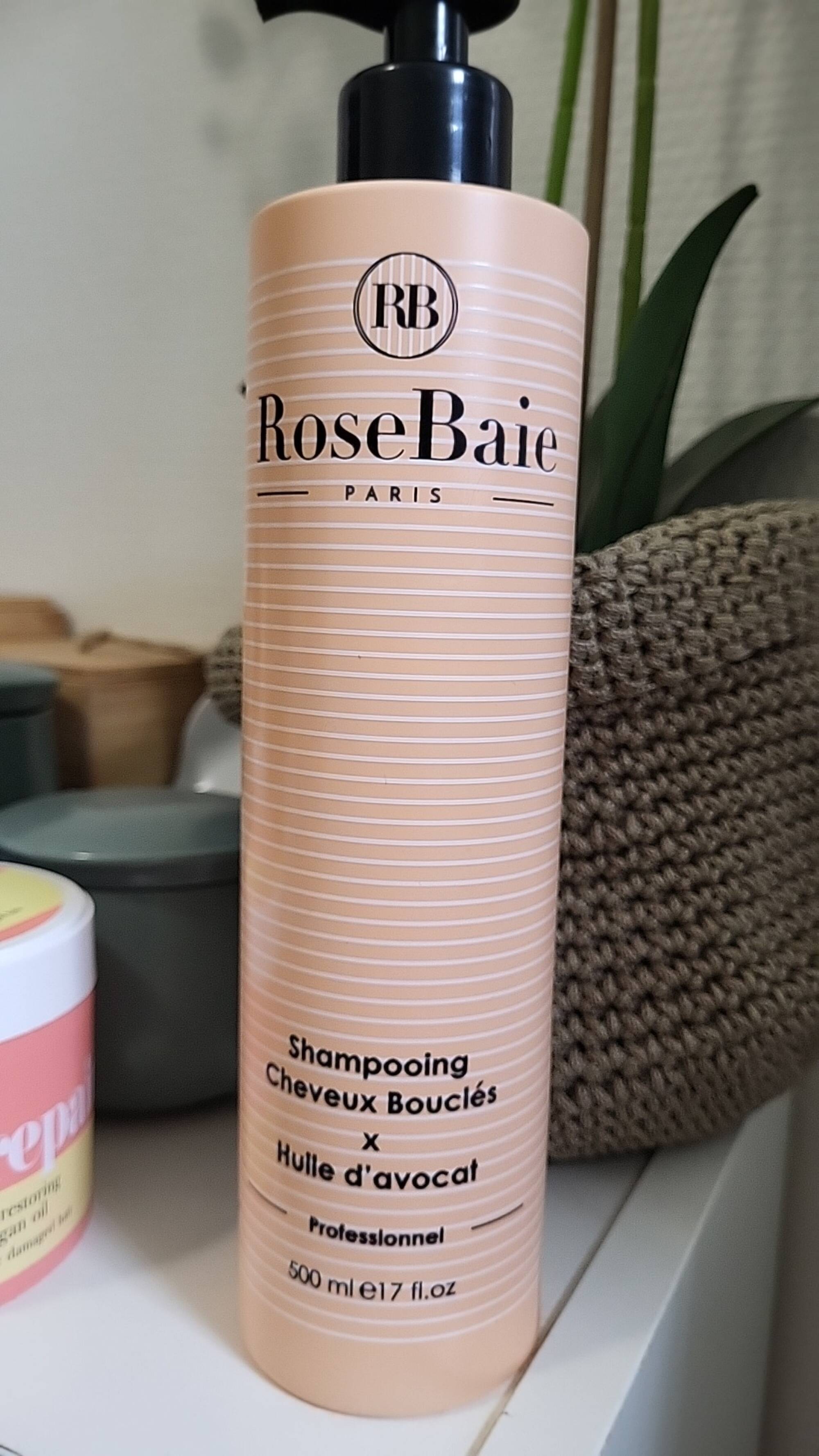 ROSEBAIE - Shampooing cheveux bouclés à l'huile d'avocat