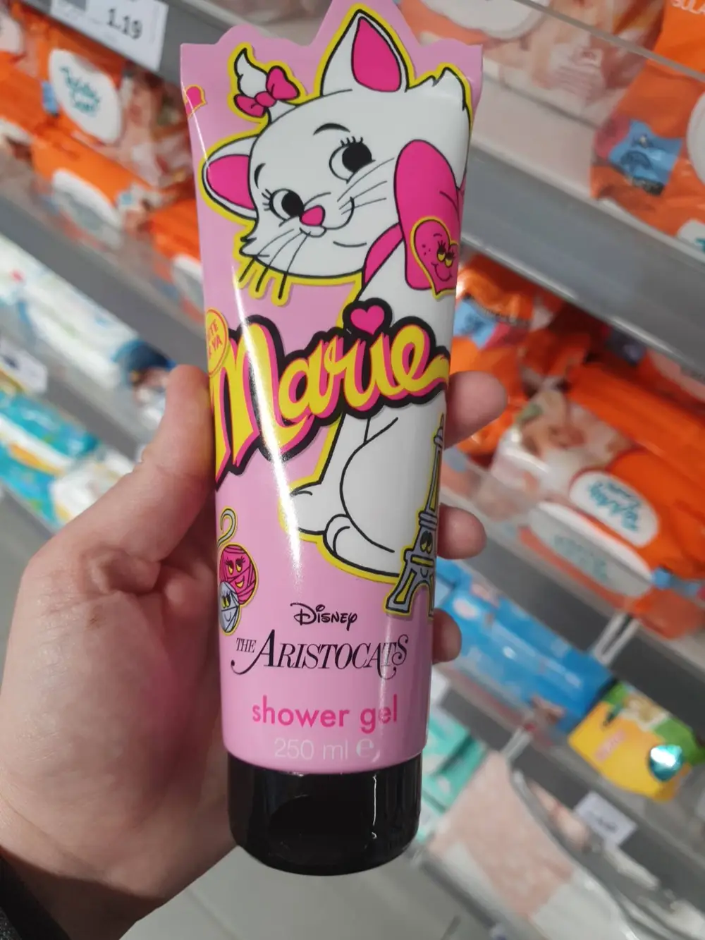 DISNEY - Marie the aristocats - Shower gel