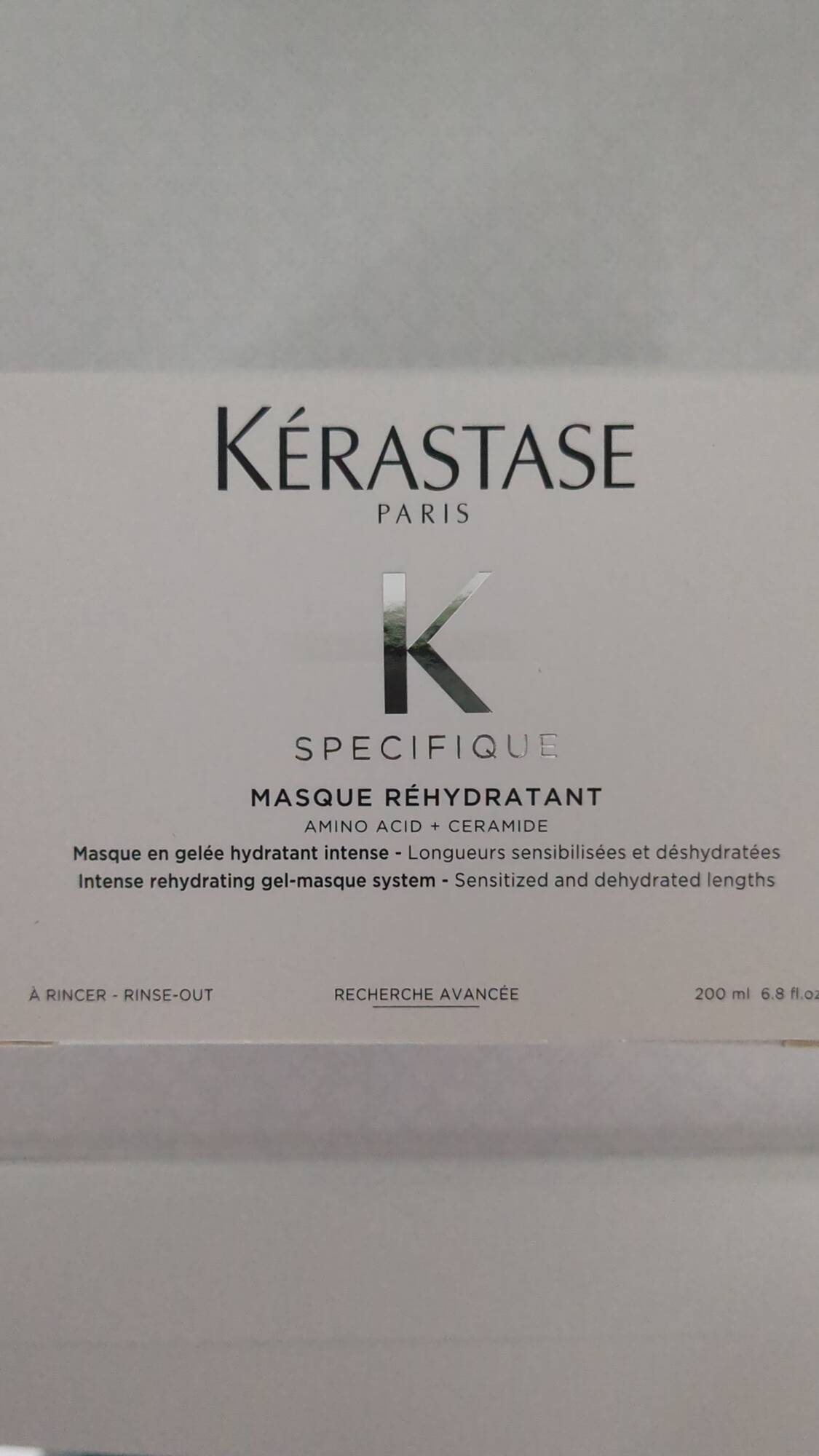 KÉRASTASE - Spécifique - Masque réhydratant à rincer 