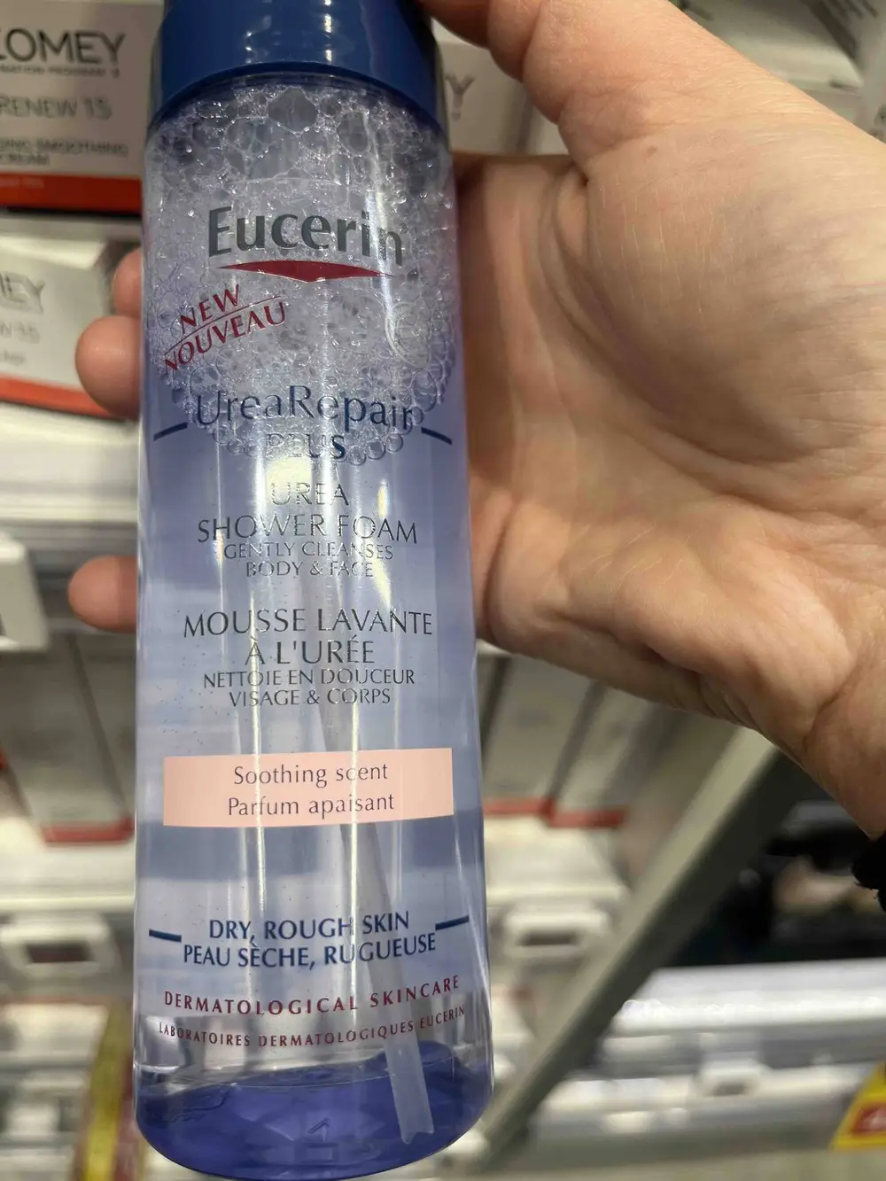 EUCERIN - UreaRepair plus - Mousse lavante à l'urée