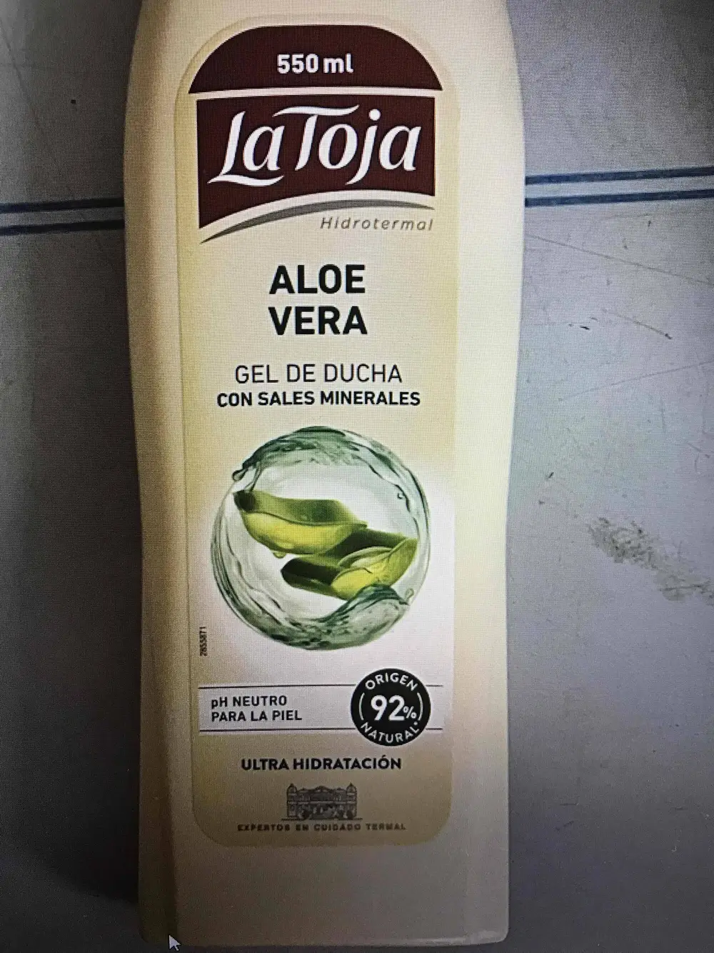 LA TOJA - Aloe vera gel de ducha