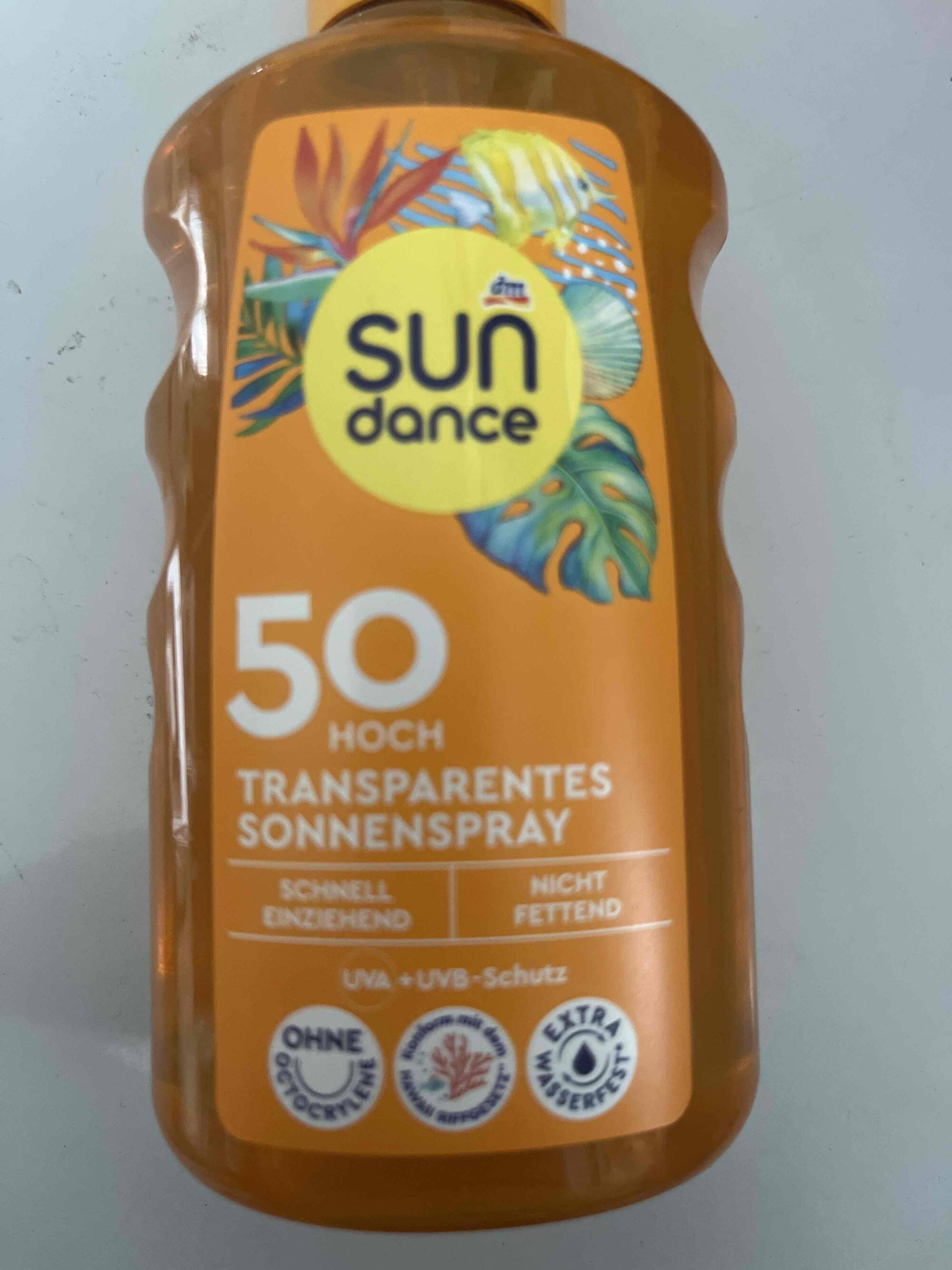 SUNDANCE - Transparentes sonnenspray 50 hoch