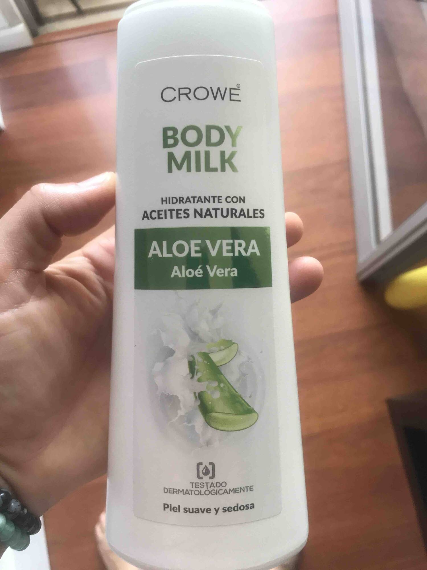 CROWE - Body milk - Hidratante con aceites naturels
