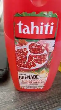 TAHITI - douche grenade & huile de coco 100% naturelle 