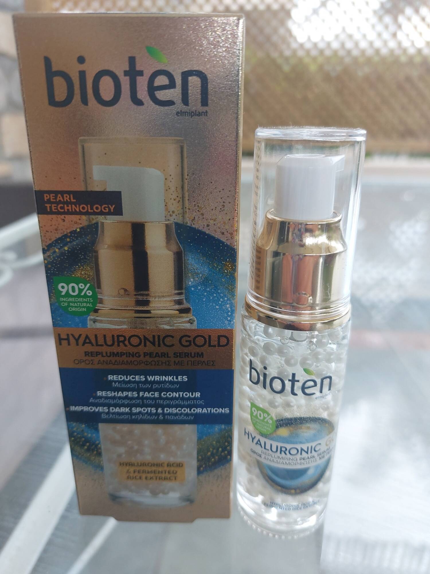 BIOTEN - Hyaluronic Gold - Replumping perrl serum