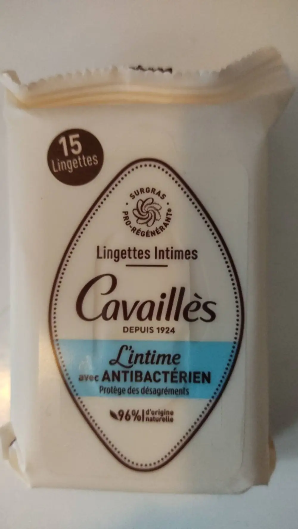 CAVAILLES - L'intime avec antibactérien