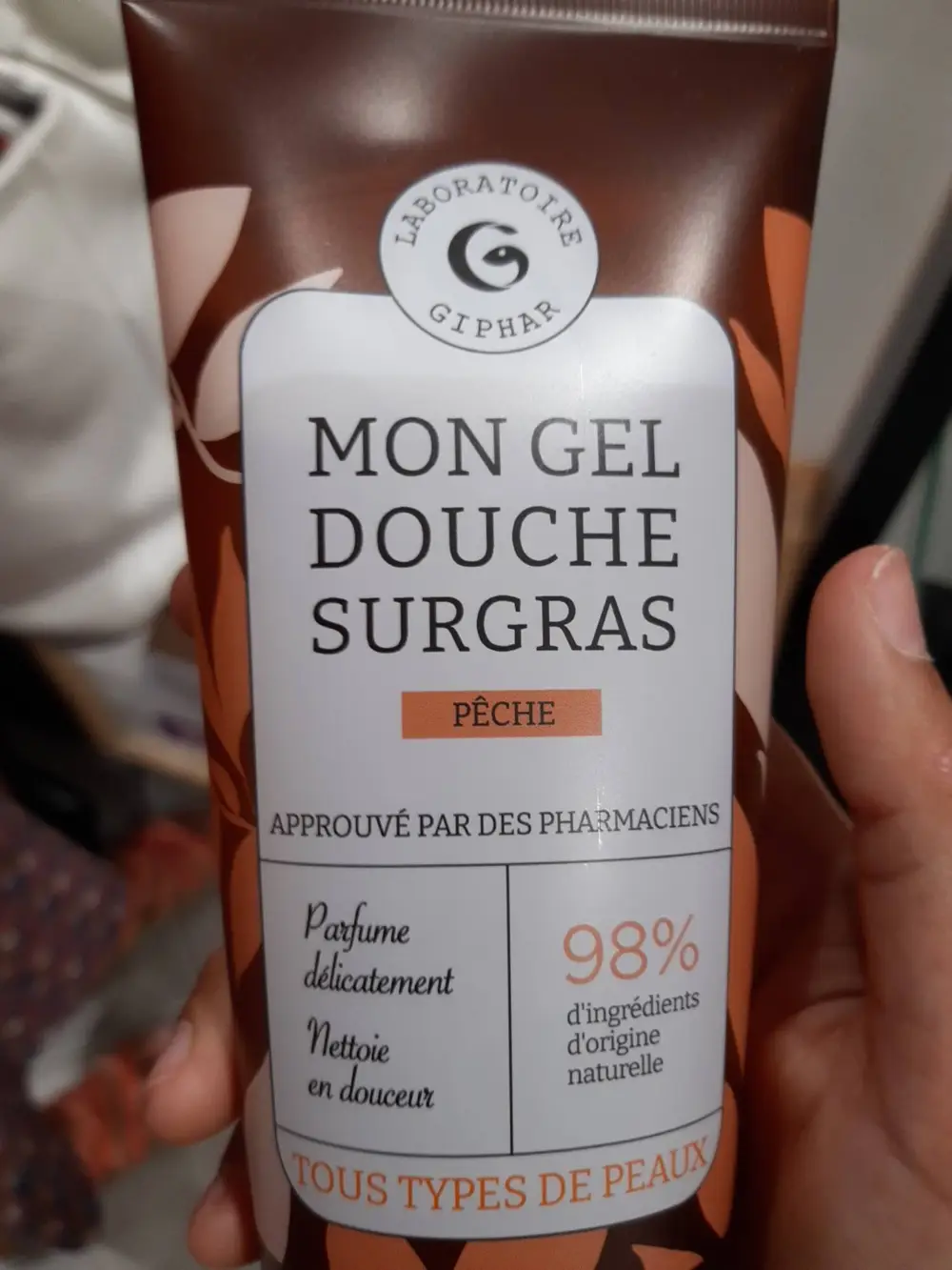 LABORATOIRE GIPHAR - Mon gel douche surgras 