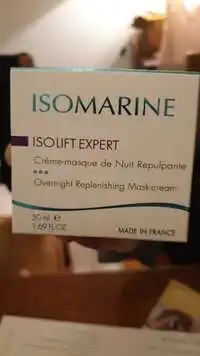 ISOMARINE - Isolift expert - Crème masque de nuit répulpante