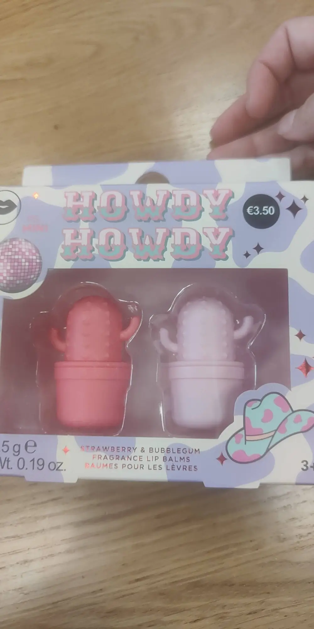 PRIMARK - PS...Mini Howdy Howdy - Baumes pour les lèvres