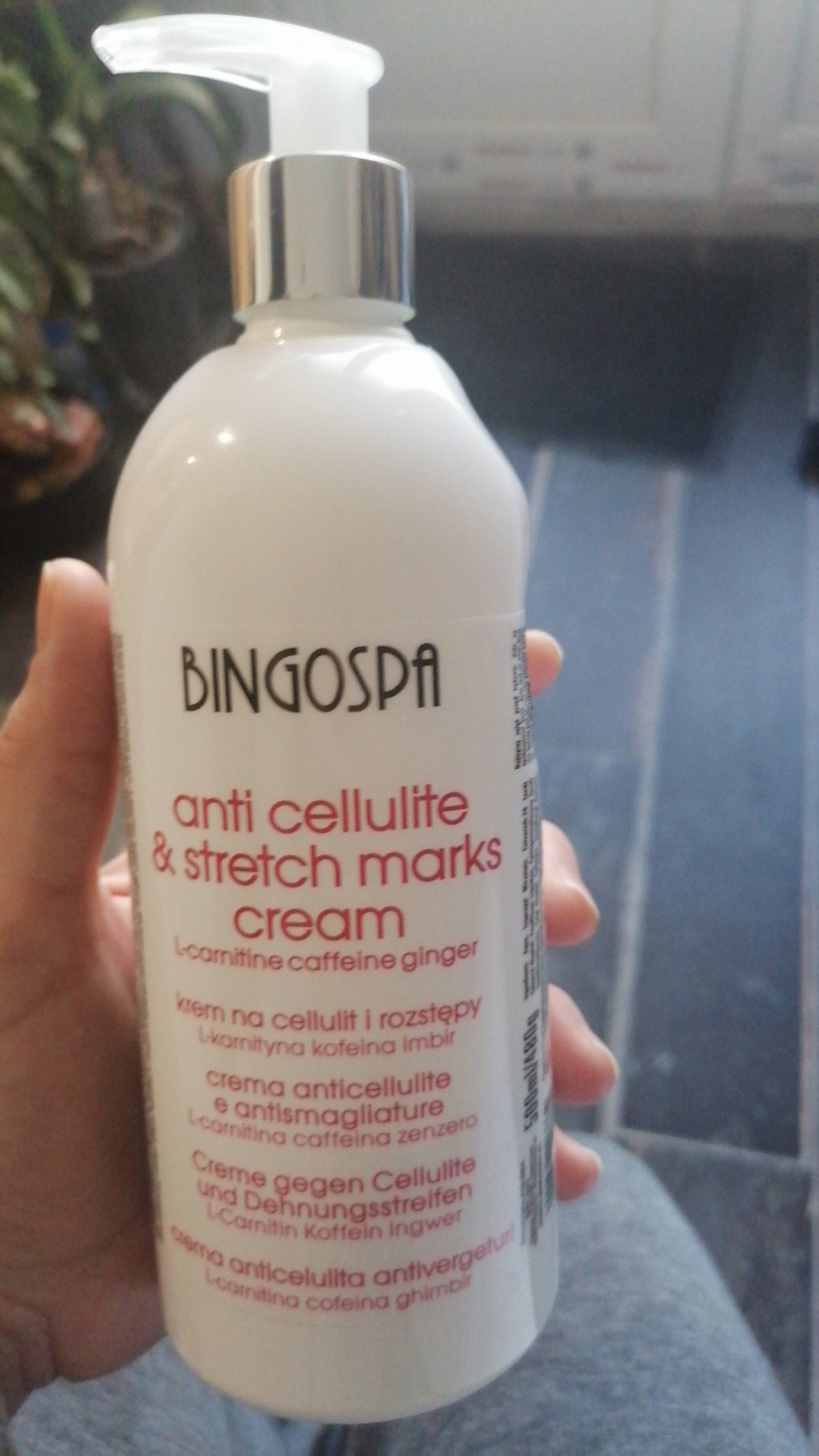 BINGOSPA - Crème Anti cellulite et antivergeture 