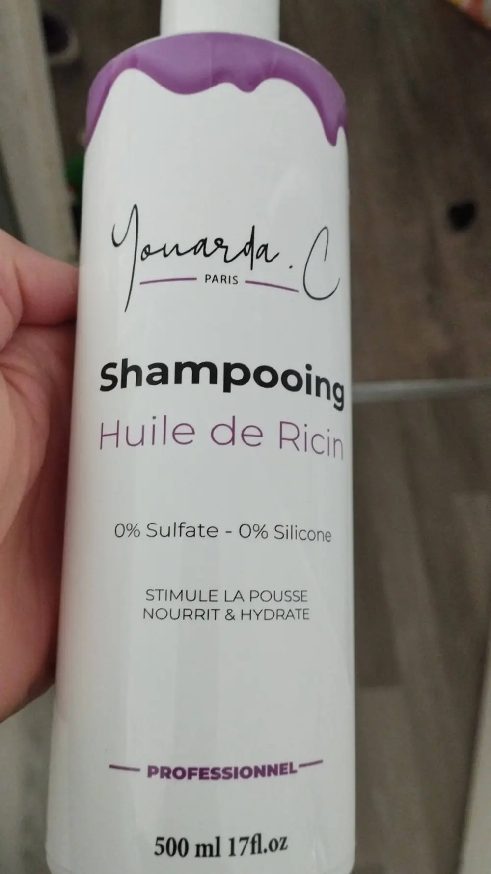 YOUARDA - Shampooing huile de ricin 
