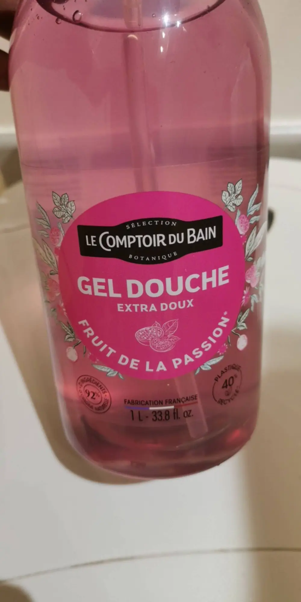 LE COMPTOIR DU BAIN - Gel douche extra doux fruit de la passion