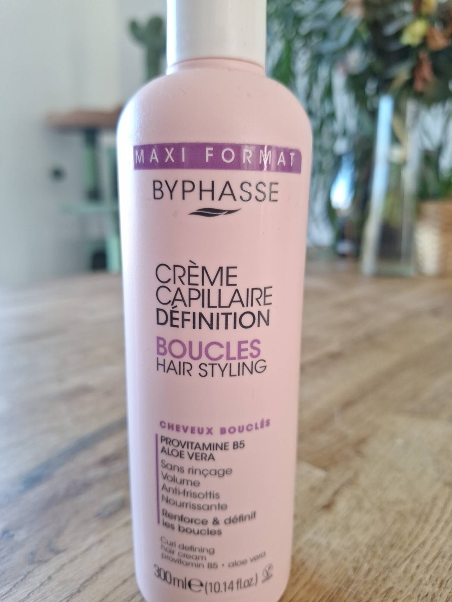 BYPHASSE - Crème capillaire définition boucles