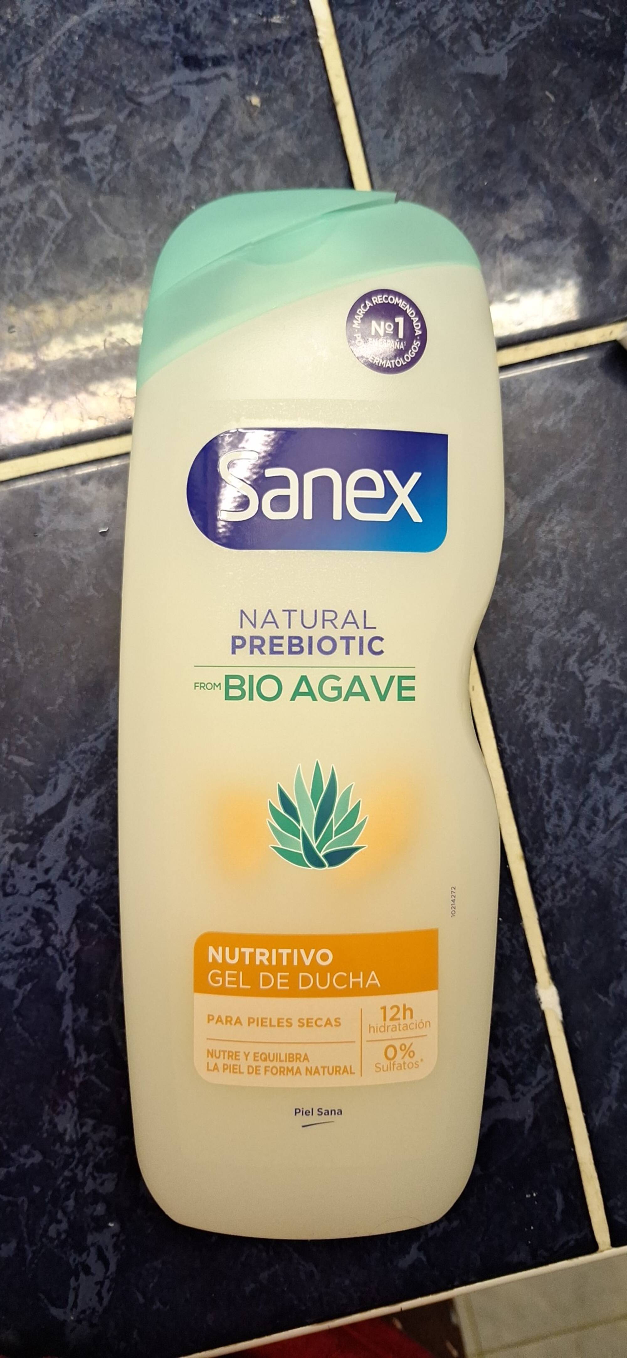 SANEX - Gel de ducha nutritivo bio agave