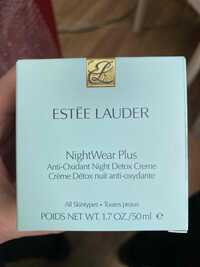ESTEE LAUDER - NightWear plus - Crème détox nuit anti-oxydante