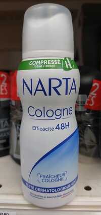 NARTA - Cologne - Déodorant fraîcheur 48h