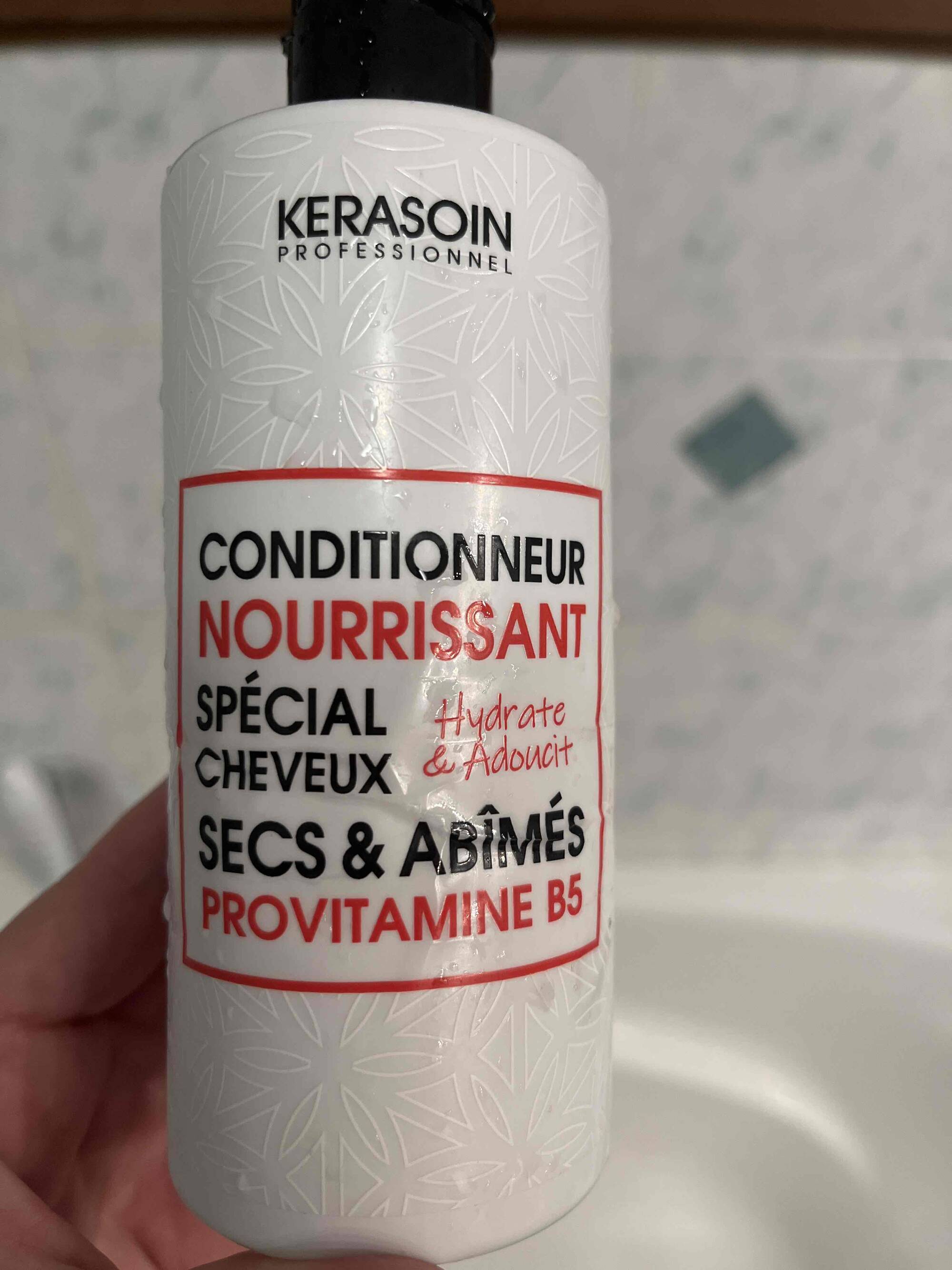 KERASOIN PROFESSIONNEL - Conditionneur nourrissant cheveux secs & abîmés