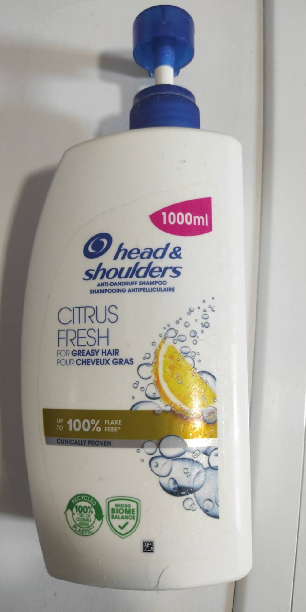 HEAD & SHOULDERS - Citrus fresh - Shampooings antipelliculaire 