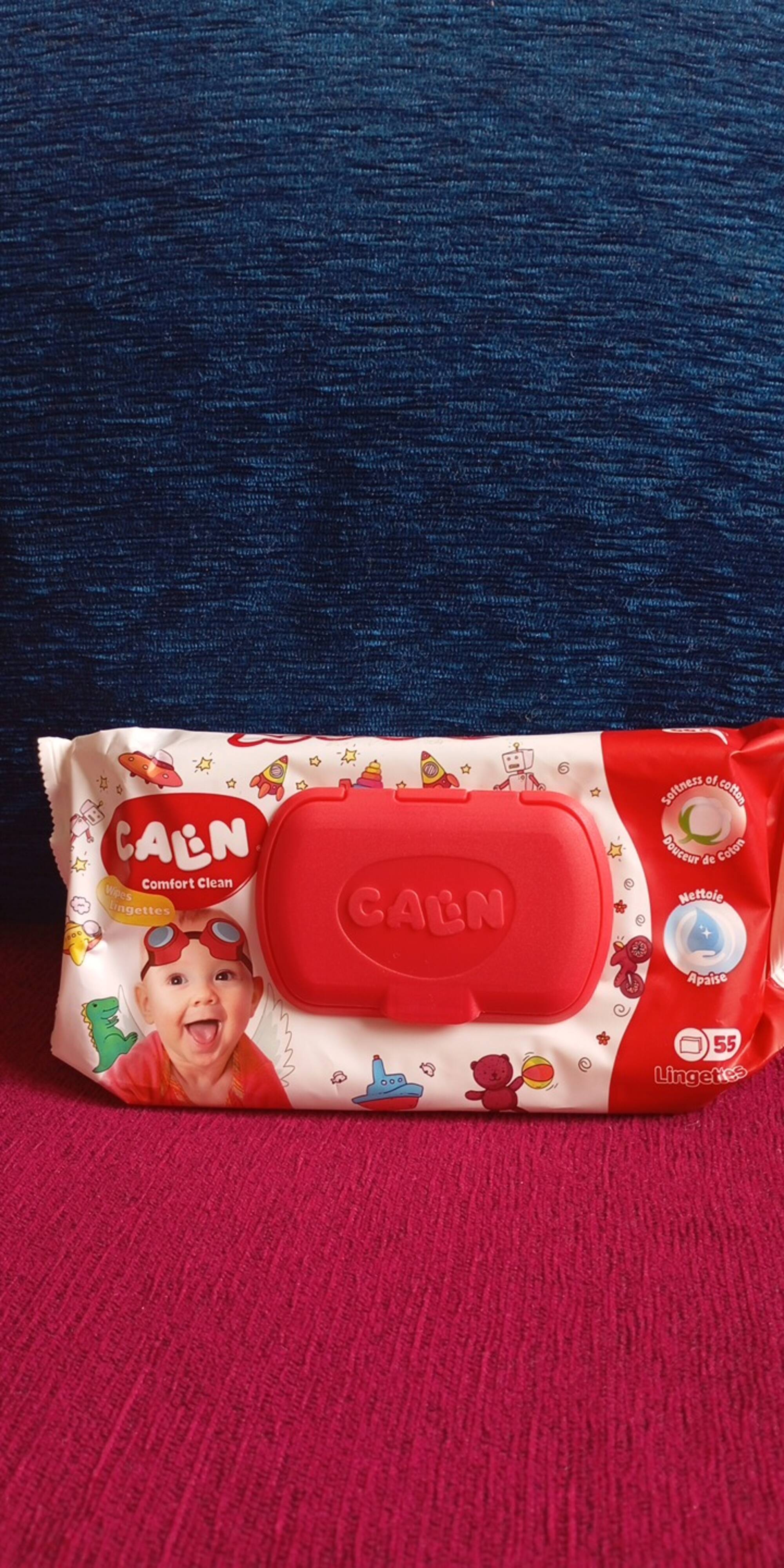 CALIN - Lingettes comfort clean