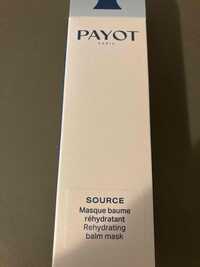 PAYOT - Source - Masque baume réhydratant