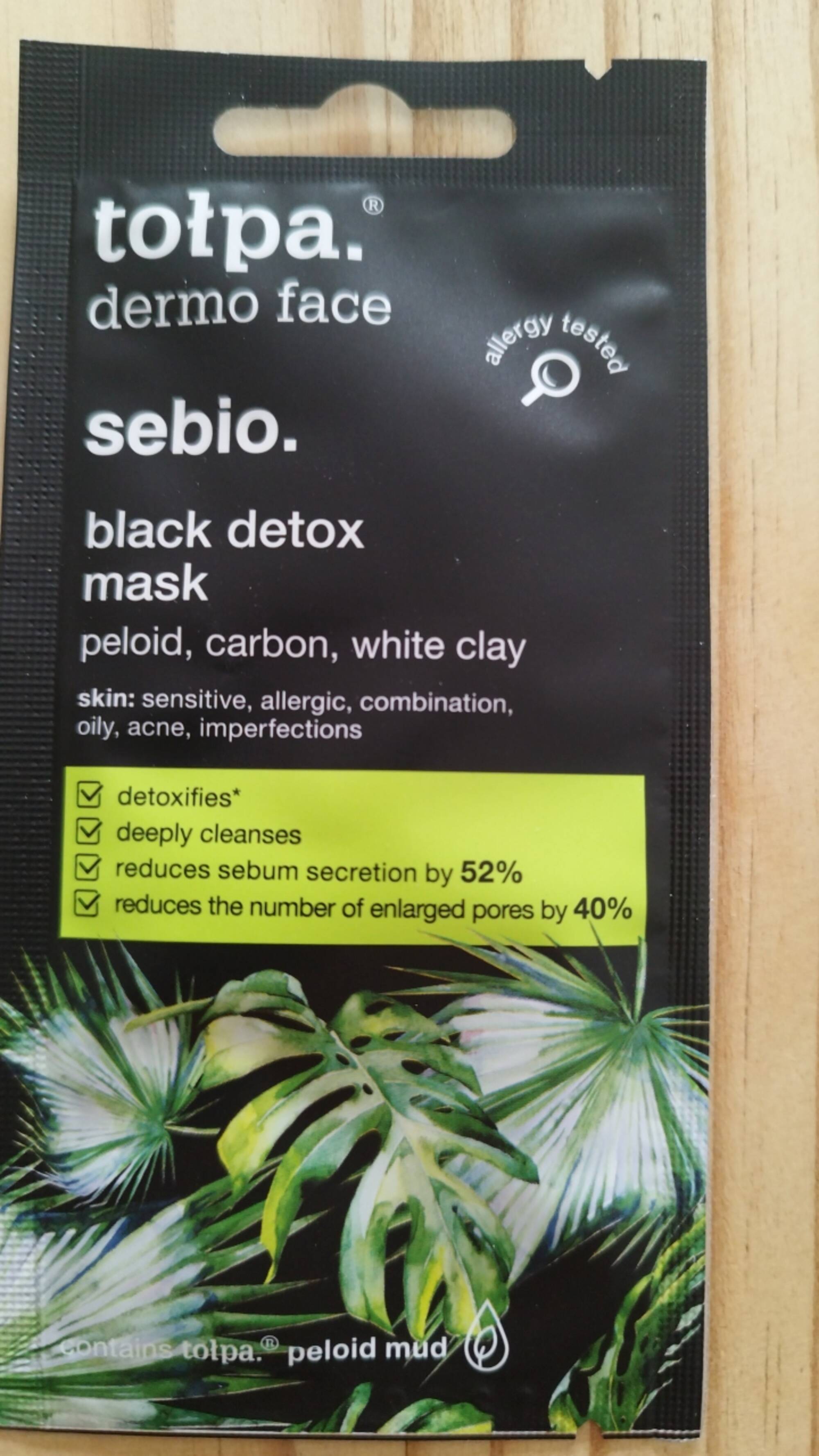 TOLPA - Sebio - Black detox mask