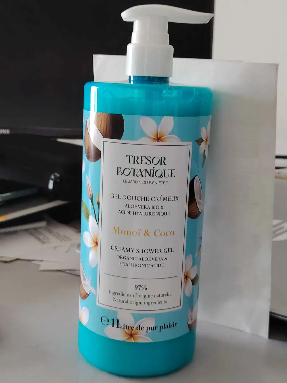 TRÉSOR BOTANIQUE - Monoï & coco - Gel douche crémeux 