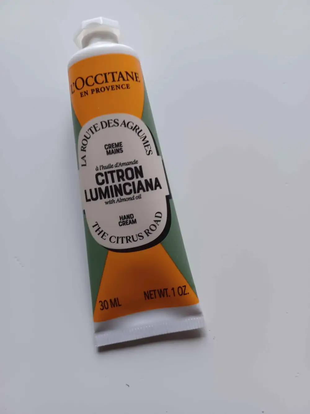 L'OCCITANE EN PROVENCE - La route des agrumes citron luminciana - crème mains