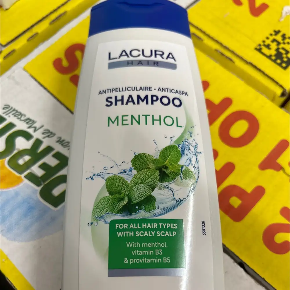 LACURA - Shampooing antipelliculaire menthol