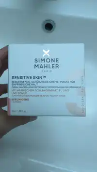 SIMONE MAHLER - Sensitive skin - Crema-mascarilla reconfortante y protectora
