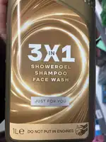 ACTION - Just for you - 3in1 Shower gel, shampoo, face wash