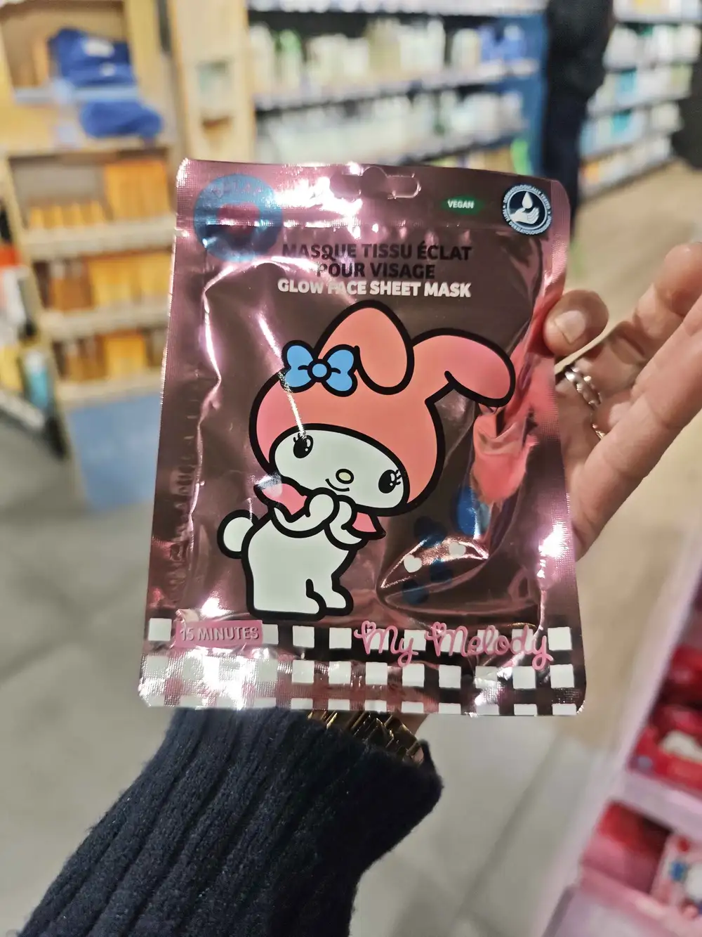 TAKE CARE - My melody - Masque tissu éclat pour visage