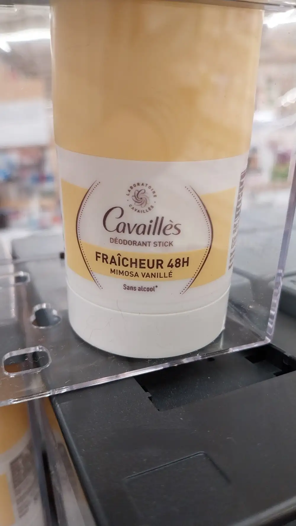 CAVAILLES - Déodorant stick Fraicheur 48h mimosa vanillé