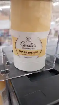 CAVAILLES - Déodorant stick Fraicheur 48h mimosa vanillé