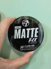 W7 - Micro matte fix light