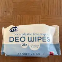 AM - Deo wipes sensitive skin