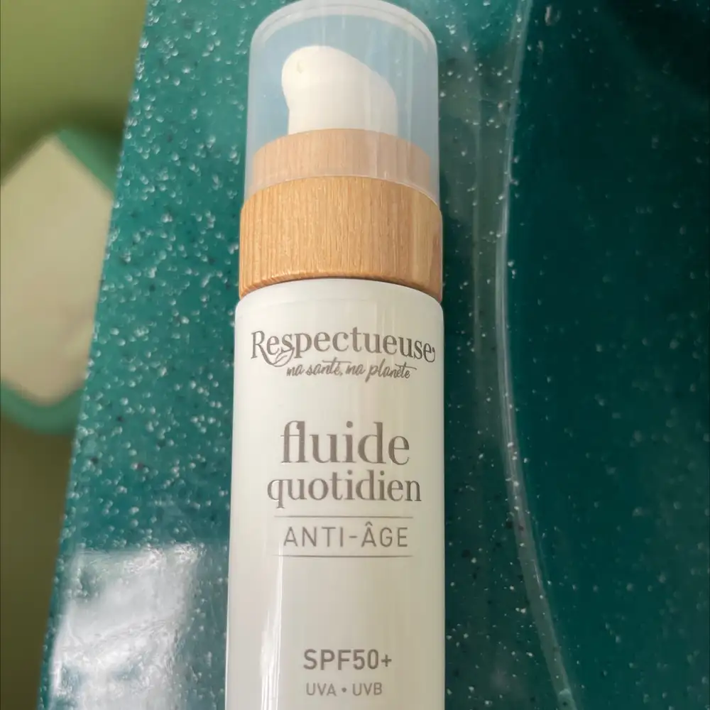 RESPECTUEUSE - Fluide quotidien SPF50+ anti-âge 
