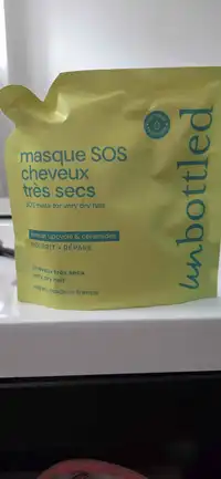 UN BOTTLED - Masque SOS cheveux très secs