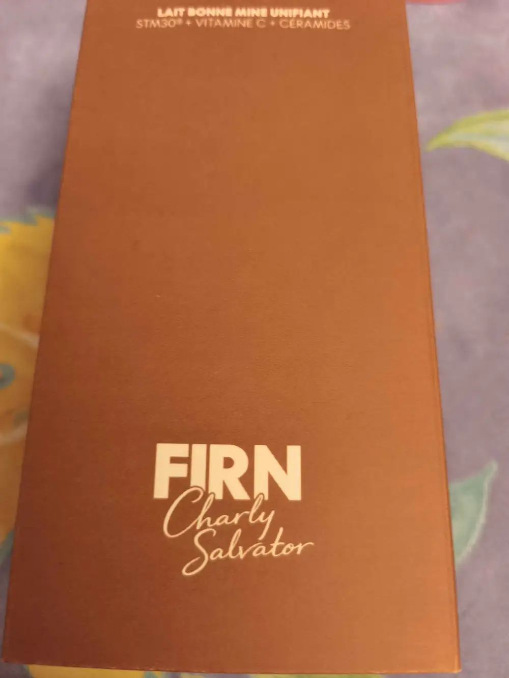 CHARLY SALVATOR - Firn - Lait bonne mine unifiant 