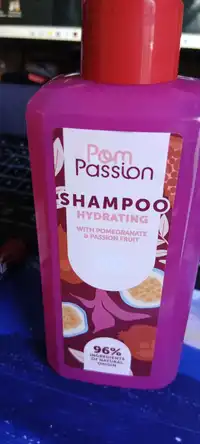POM PASSION - Hydrating shampoo with pomegranate & passion fruit